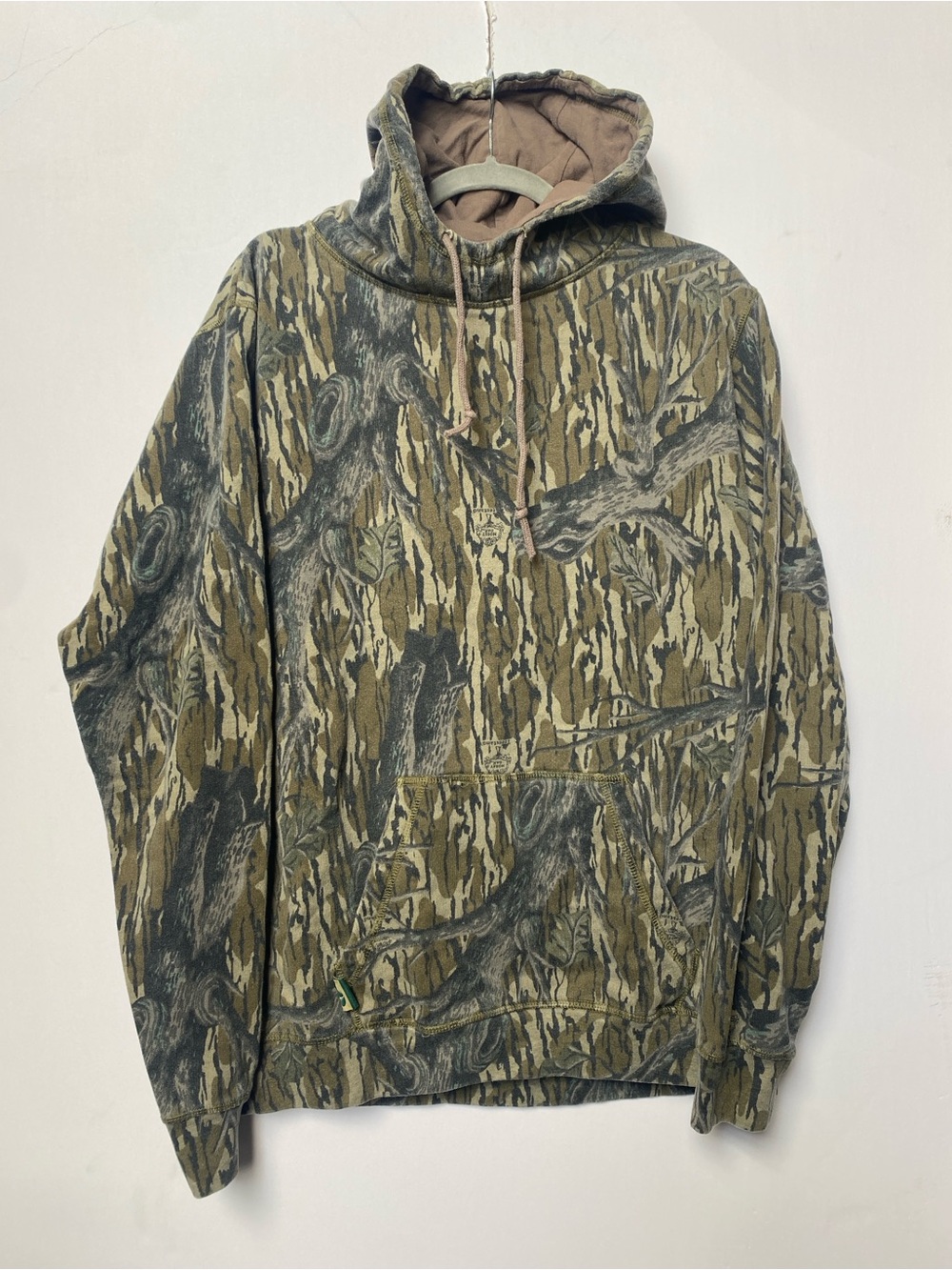 Mossy Oak - Camo Pattern Hooded Pullover Sweatshirt (Medium)